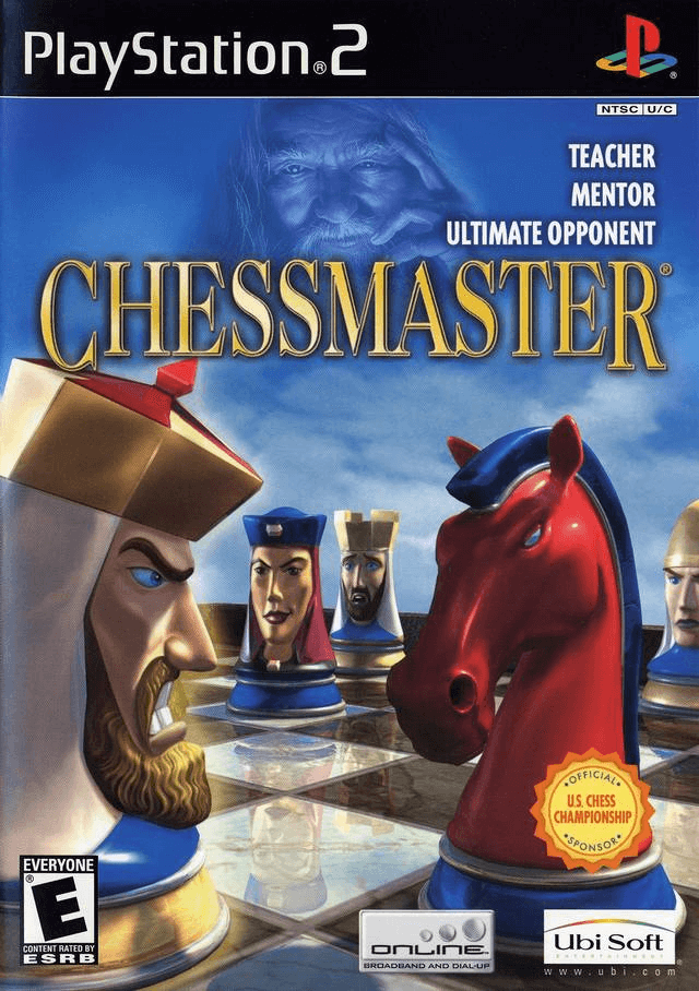 Chessmaster 9000 box art for Playstation 2